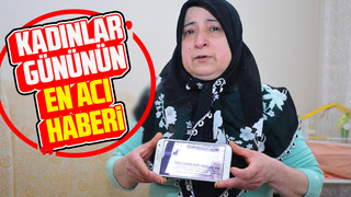 Kadınlar gününün en acı haberi