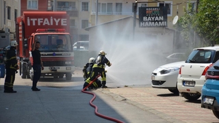 Kadınlar hamamında 7 kişi hastanelik oldu