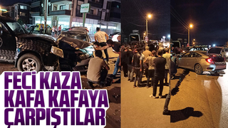 Kafa kafaya çarpıştılar