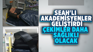 Kafa sabitleyicisiyle çekimler daha sağlıklı olacak