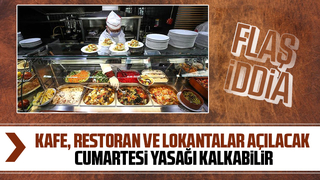 Kafe, restoran ve lokantalar açılacak