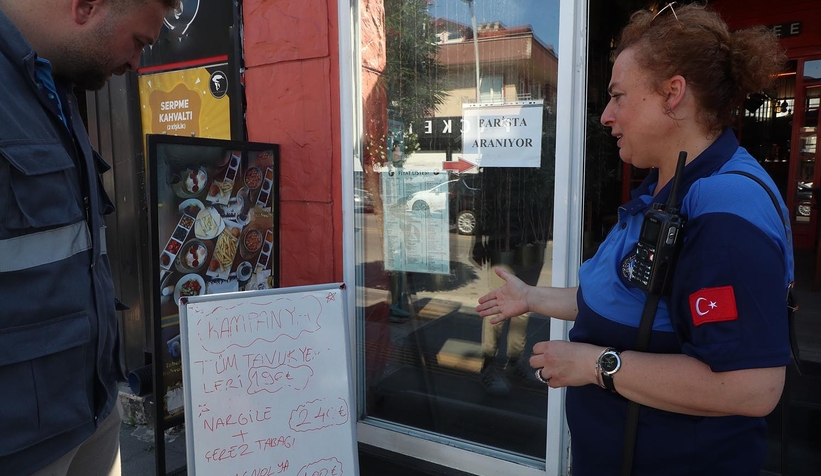 Kafe ve restoranlara fiyat denetimi