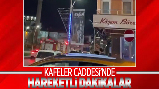Kafeler Caddesi'nde panik anları