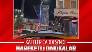 Kafeler Caddesi'nde panik anları