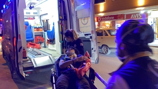 Kağıt toplayan çocuk ölümden döndü