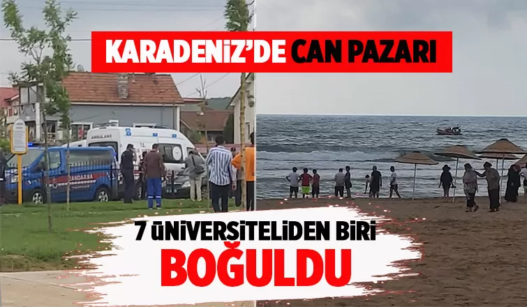 KAHREDEN HABER: 6 üniversiteli kurtarıldı, biri boğuldu