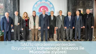 Kahverengi kokarca için Bayraktar'ı ziyaret ettiler