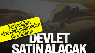 Kalan kurbanlıklar satın alınacak