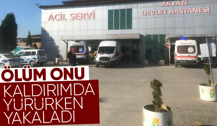 Kaldırımda yürürken fenalaştı, kurtarılamadı
