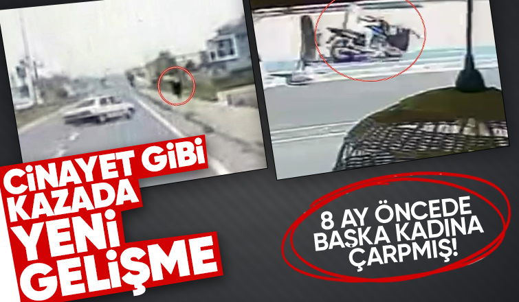 Kaldırımda yürüyen kadını hayattan koparmıştı; İlk vukuatı değilmiş