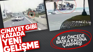 Kaldırımda yürüyen kadını hayattan koparmıştı; İlk vukuatı değilmiş