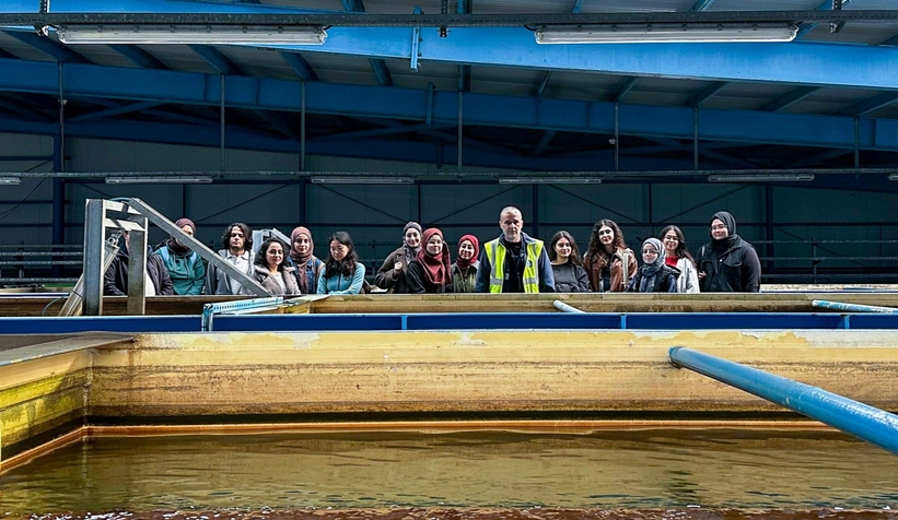 Kaliteli içme suyunun yolculuğuna tanık oldular