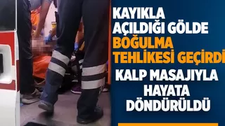 Kalp masajıyla hayata döndürüldü