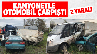 Kamışlı'da kaza