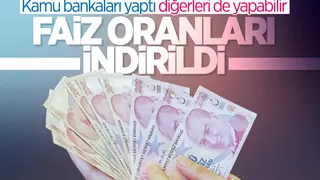 Kamu bankaları kredi faiz oranlarını düşürdü