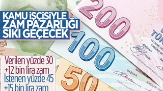 Kamu işçilerine zammın 1 Mayıs'tan önce kesinleşmesi bekleniyor