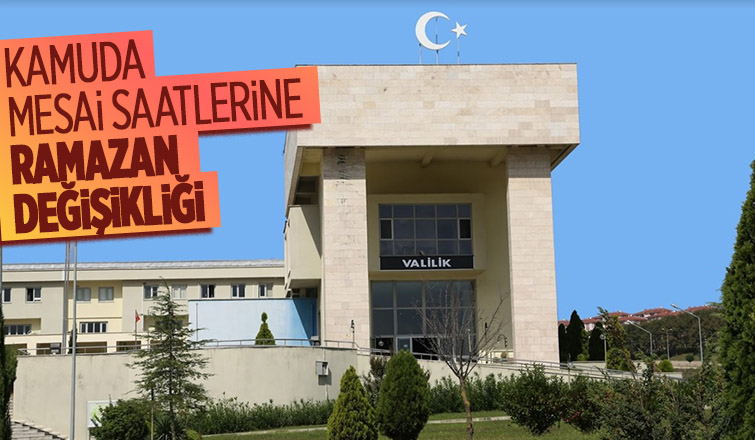 Kamuda mesai saatleri değişti