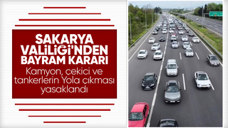 Kamyon, çekici ve tanker cinsi araçlara bayramda trafik yasağı