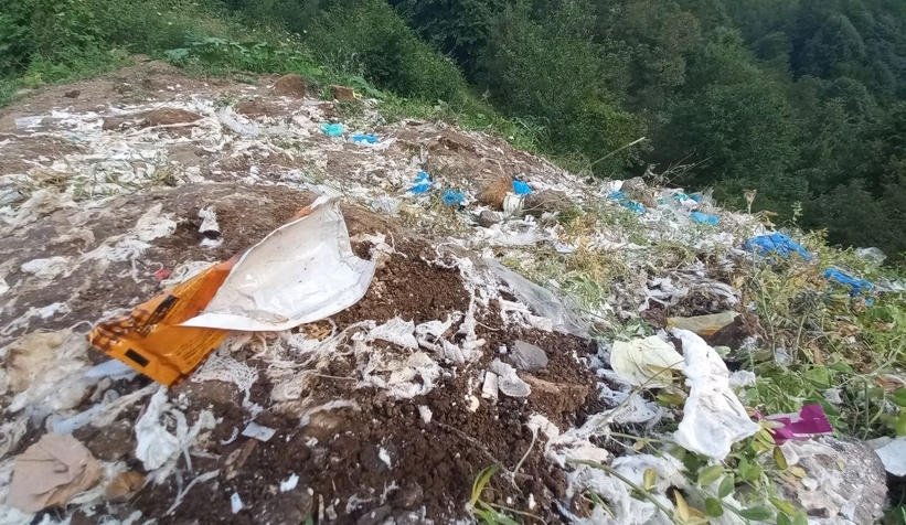 Kamyon dolusu atığı ormana atan firmaya 812 bin TL ceza