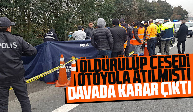 Kan donduran cinayette karar çıktı