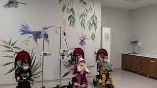 Kanser hastası minikler onkobisle gezecek