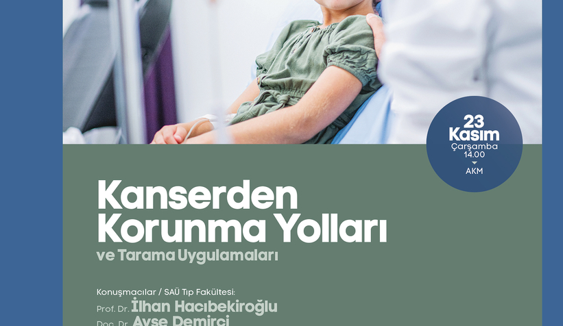 Kanserden korunma panelde konuşulacak