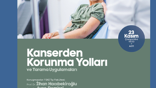 Kanserden korunma panelde konuşulacak