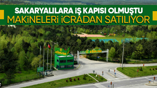 Kapanan fabrikanın makineleri icradan satılık