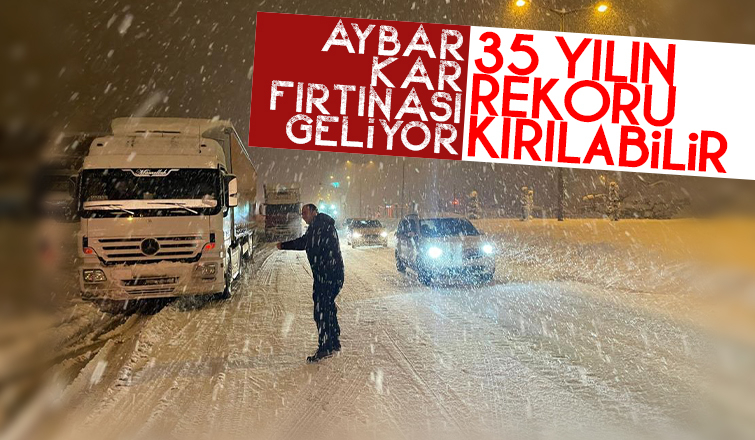Kar fırtınası geliyor, günlerce sürecek