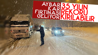 Kar fırtınası geliyor, günlerce sürecek
