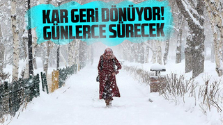 Kar geri dönüyor