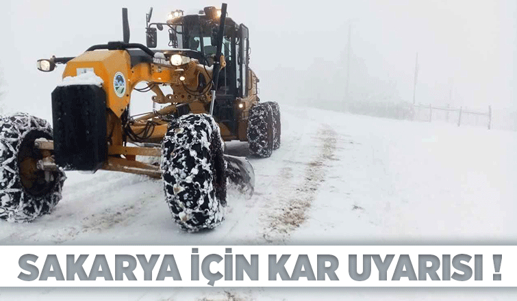 Kar uyarısı yapıldı