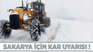 Kar uyarısı yapıldı