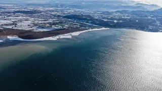 Kar yağdı; Sapanca Gölü'nün su seviyesinde son durum