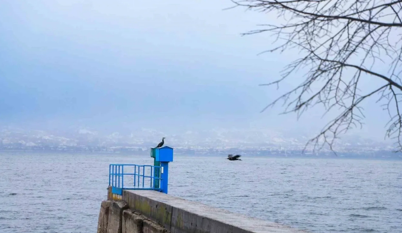 Kar yağdı Sapanca Gölü yükseldi
