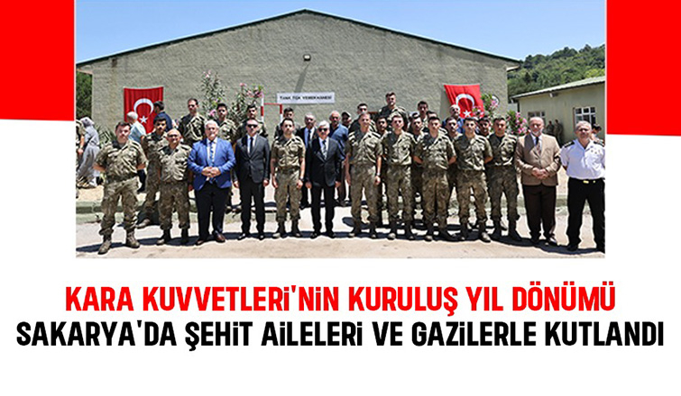 Kara Kuvvetleri Komutanlığı’nın kuruluş yıl dönümü kutlandı