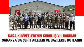 Kara Kuvvetleri Komutanlığı’nın kuruluş yıl dönümü kutlandı