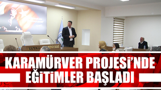 Kara Mürver Projesi’nde eğitimler başladı