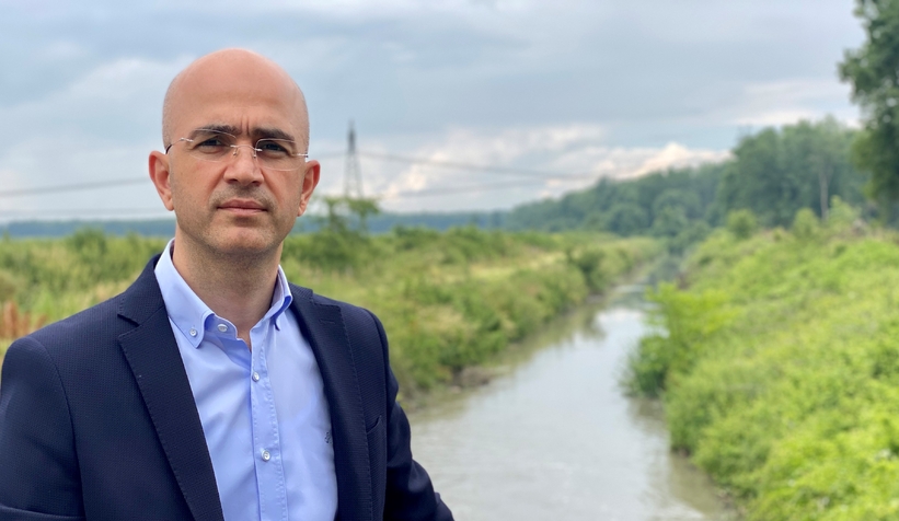 Karaca Deresi'ndeki kirliliğe dikkat çekti