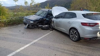 Karaçam'da kaza: 2 yaralı