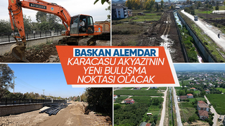 Karacasu Deresinde çalışmalar devam ediyor