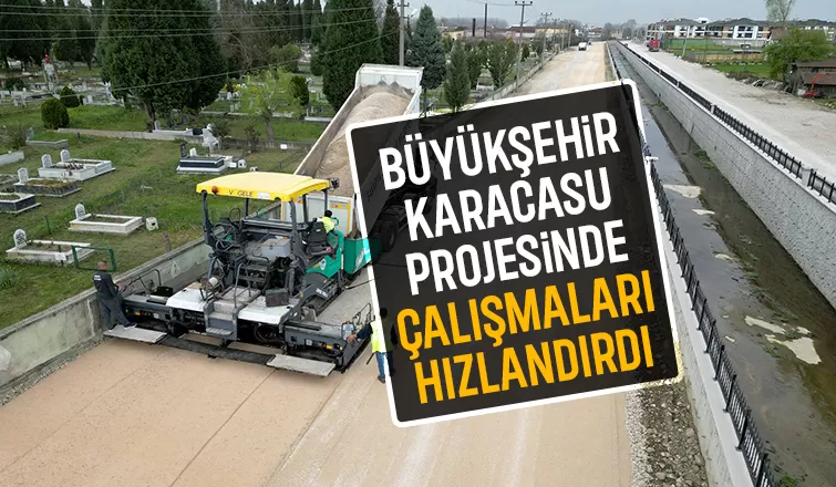 Karacasu’nun yeni cadde ve yaşam alanı hızla tamamlanıyor