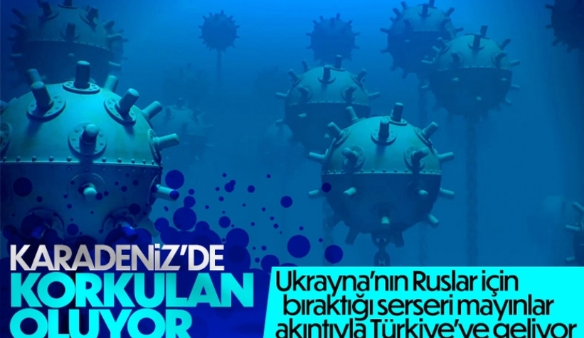 Karadeniz'de serseri mayın tedirginliği
