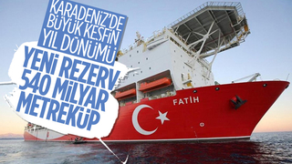 Karadeniz'deki büyük doğalgaz keşfinin yıl dönümü