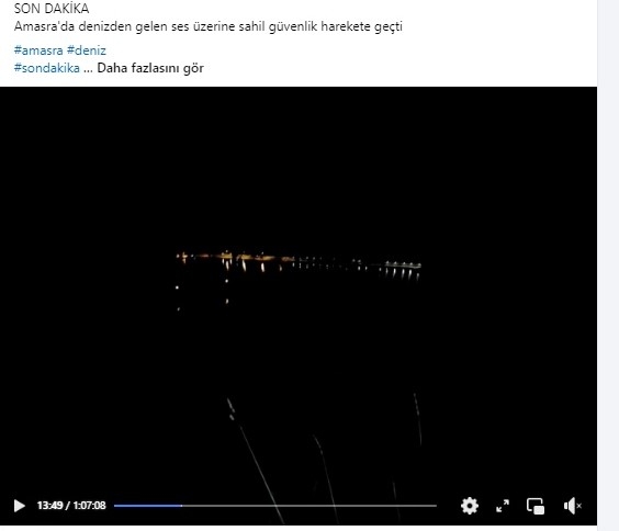 Karadeniz'deki esrarengiz patlama sesi 