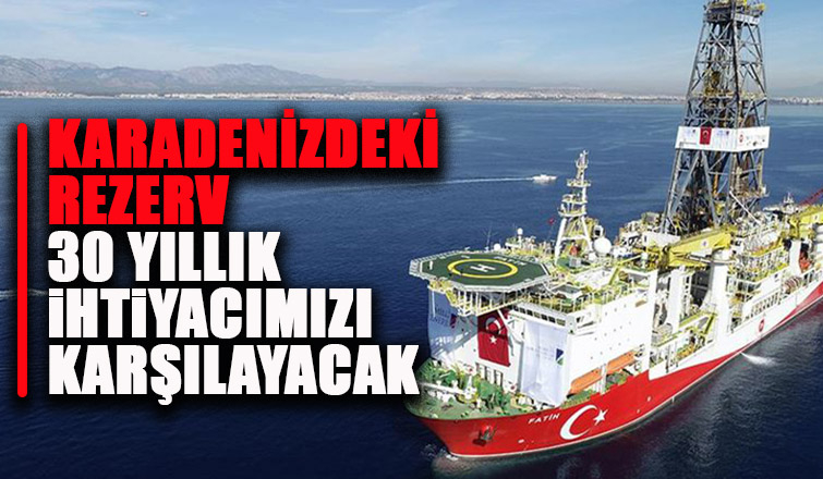Karadeniz'deki gaz rezervinin büyüklüğünü açıkladı