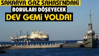Karadeniz gazı için boru döşeyecek dev gemi geliyor