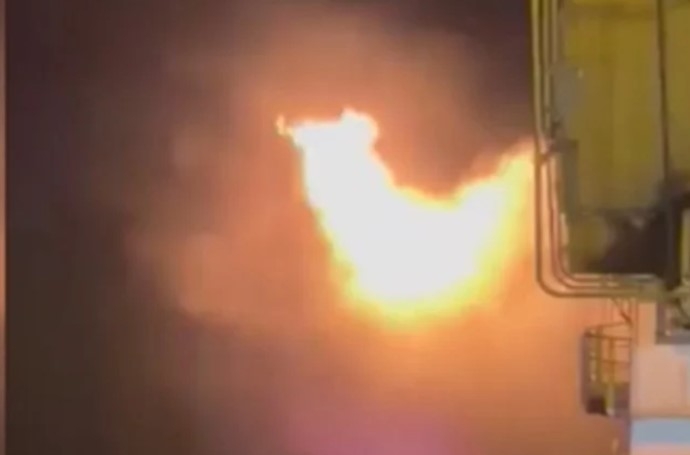 Karadeniz gazını yakma testi tamam