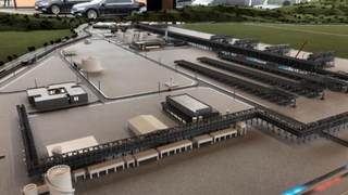 Karadeniz gazının işleneceği tesisinin maketi hazırlandı