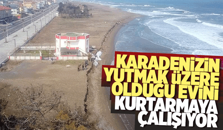 Karadeniz parça parça yutuyor